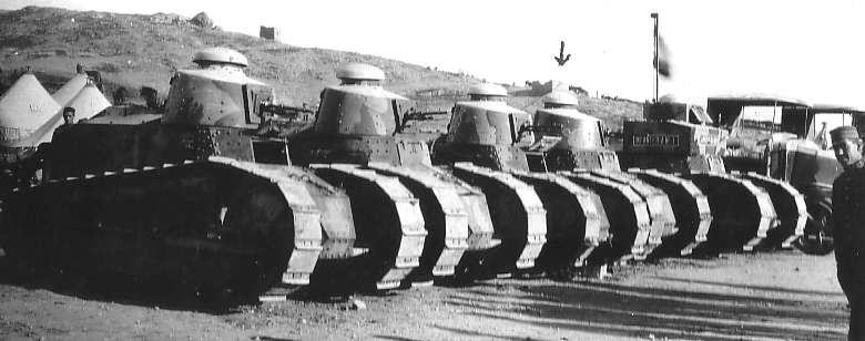 Renault FT-17 tanks